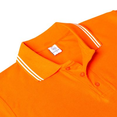 Рубашка поло Virma Stripes, оранжевая, изображение 3