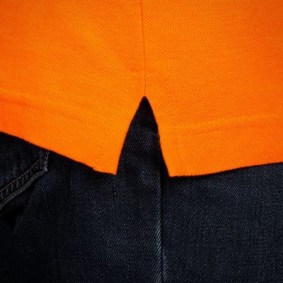 Рубашка поло Virma Stripes, оранжевая, изображение 4