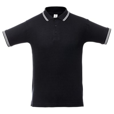 Рубашка поло Virma Stripes, черная, изображение 1