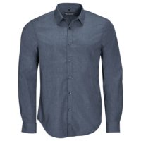 Рубашка Barnet Men синий меланж (джинс), изображение 1