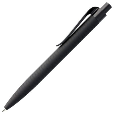 Ручка шариковая Prodir QS03 PRP Tyre Soft Touch, черная, изображение 2