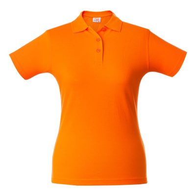 Рубашка поло женская Surf Lady, оранжевая, изображение 1