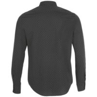 Рубашка мужская Becker Men, темно-серая с белым, изображение 2