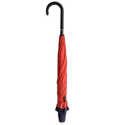 Зонт наоборот Unit Style, трость, сине-красный, изображение 5