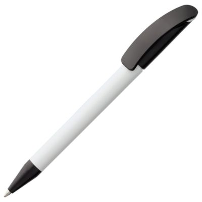 Ручка шариковая Prodir DS3 TPP Special, белая с черным, изображение 1