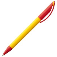 Ручка шариковая Prodir DS3 TPP Special, желтая с красным, изображение 4