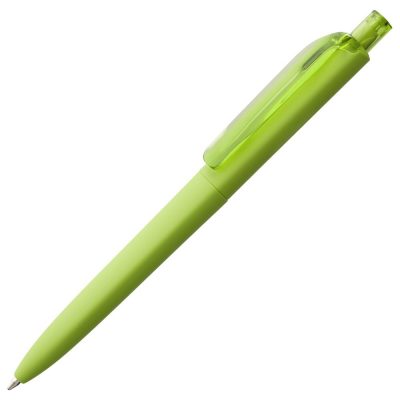 Ручка шариковая Prodir DS8 PRR-T Soft Touch, зеленая, изображение 1