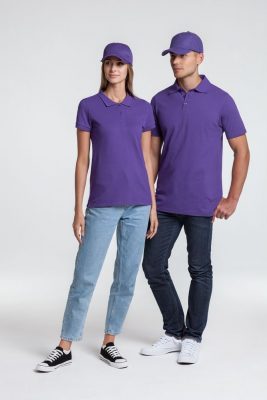 Рубашка поло Virma Light, фиолетовая, изображение 6