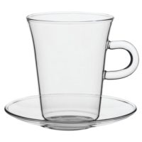 Чашка с блюдцем Glass Duo, изображение 1