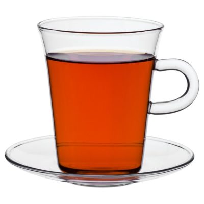 Чашка с блюдцем Glass Duo, изображение 2