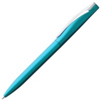 Ручка шариковая Pin Silver, голубой металлик, изображение 2