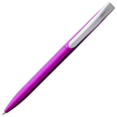 Ручка шариковая Pin Silver, розовый металлик, изображение 3