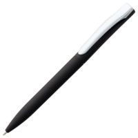 Ручка шариковая Pin Soft Touch, черная, изображение 1
