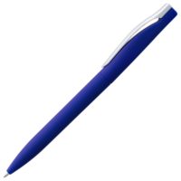 Ручка шариковая Pin Soft Touch, синяя, изображение 5