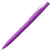 Ручка шариковая Pin Soft Touch, фиолетовая, изображение 5