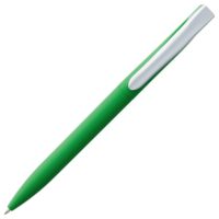 Ручка шариковая Pin Soft Touch, зеленая, изображение 2
