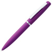 Ручка шариковая Bolt Soft Touch, фиолетовая, изображение 1