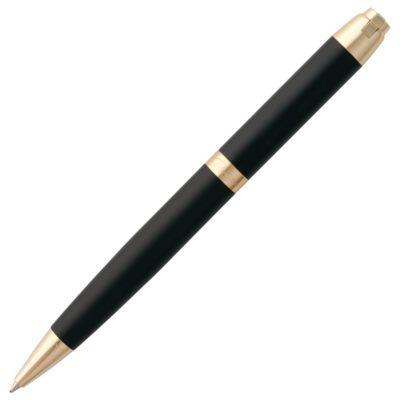 Ручка шариковая Razzo Gold, черная, изображение 4