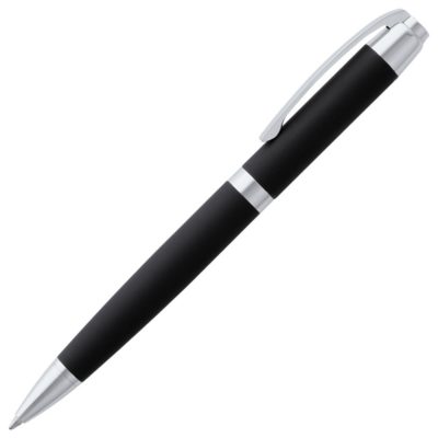 Ручка шариковая Razzo Chrome, черная, изображение 2