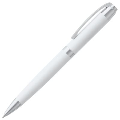 Ручка шариковая Razzo Chrome, белая, изображение 2