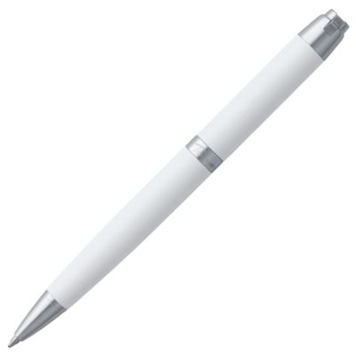 Ручка шариковая Razzo Chrome, белая, изображение 4