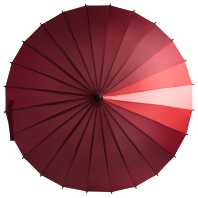 Зонт-трость «Спектр», красный, изображение 1