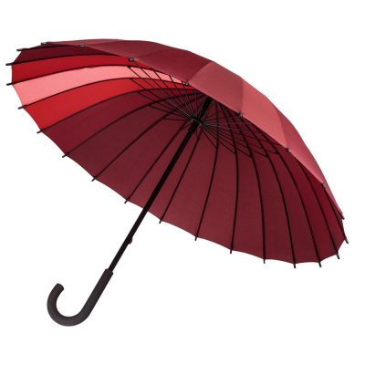 Зонт-трость «Спектр», красный, изображение 2