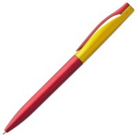 Ручка шариковая Pin Fashion, красно-желтый металлик, изображение 2