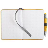 Блокнот Lilipad с ручкой Liliput, желтый, изображение 4