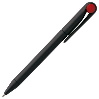 Ручка шариковая Prodir DS1 TMM Dot, черная с красным, изображение 3