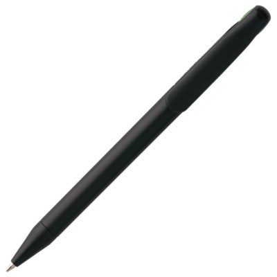 Ручка шариковая Prodir DS1 TMM Dot, черная с зеленым, изображение 4