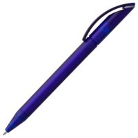 Ручка шариковая Prodir DS3 TFF Ring, синяя с серым, изображение 2