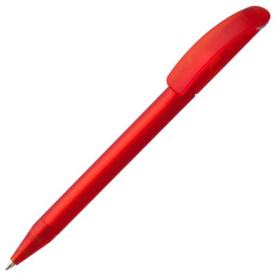 Ручка шариковая Prodir DS3 TFF Ring, красная с серым, изображение 1