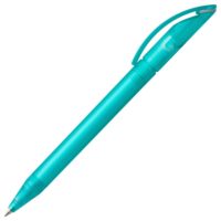 Ручка шариковая Prodir DS3 TFF Ring, бирюзовая с серым, изображение 2