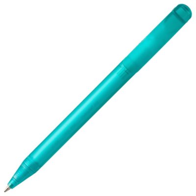 Ручка шариковая Prodir DS3 TFF Ring, бирюзовая с серым, изображение 4