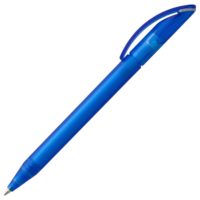 Ручка шариковая Prodir DS3 TFF Ring, голубая с серым, изображение 2