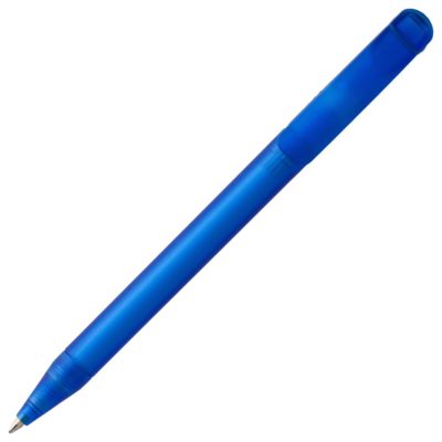 Ручка шариковая Prodir DS3 TFF Ring, голубая с серым, изображение 4