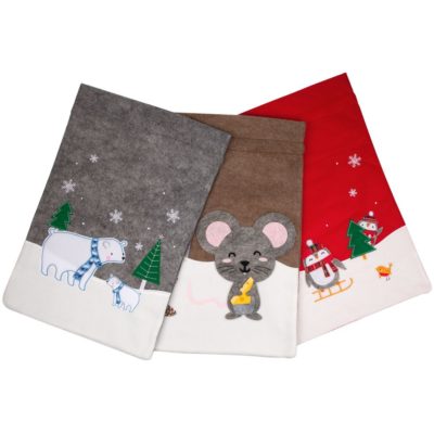 Мешок для подарков Noel, с медведями, изображение 5