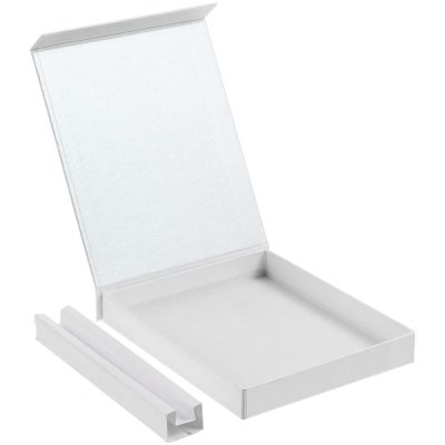Коробка Shade под блокнот и ручку, белая, изображение 4
