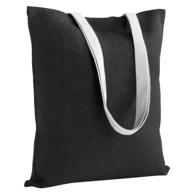 Холщовая сумка на плечо Juhu, черная, изображение 1