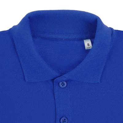 Рубашка поло детская Virma Kids, ярко-синяя, изображение 3