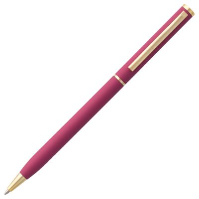 Ручка шариковая Hotel Gold, ver.2, матовая розовая, изображение 2