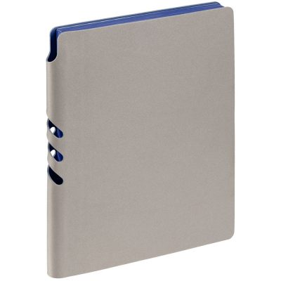 Ежедневник Flexpen, недатированный, серебристо-синий, изображение 1