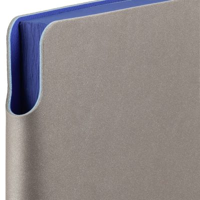 Ежедневник Flexpen, недатированный, серебристо-синий, изображение 2