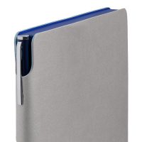 Ежедневник Flexpen, недатированный, серебристо-синий, изображение 3