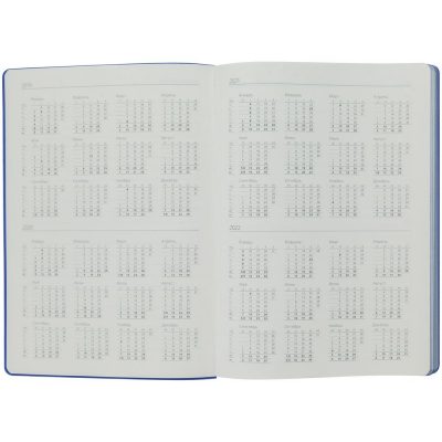 Ежедневник Flexpen, недатированный, серебристо-синий, изображение 10