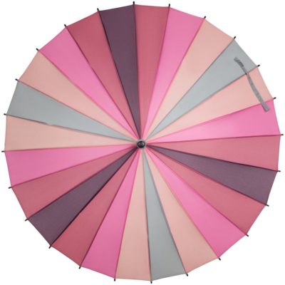 Зонт-трость «Спектр», розовый, изображение 1