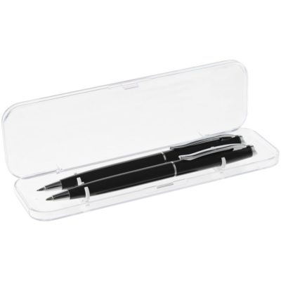 Набор Phrase: ручка и карандаш, черный, изображение 1