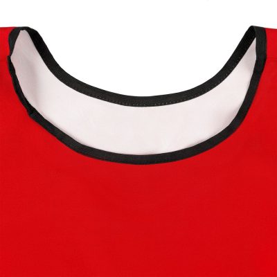 Манишка Outfit, двусторонняя, белая с красным, изображение 4