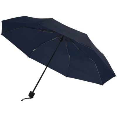 Зонт складной Mini Hit Dry-Set, темно-синий, изображение 1